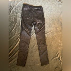 Leather pants